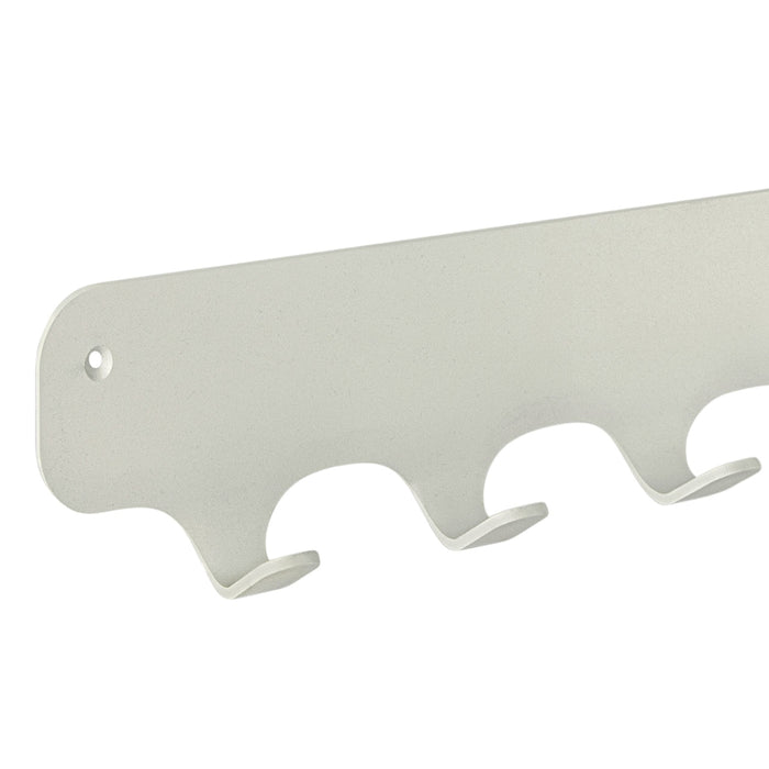 Gorillz Rounded Seven - Wandkapstok - 67 x 6 x 7,8 mm - Grijs