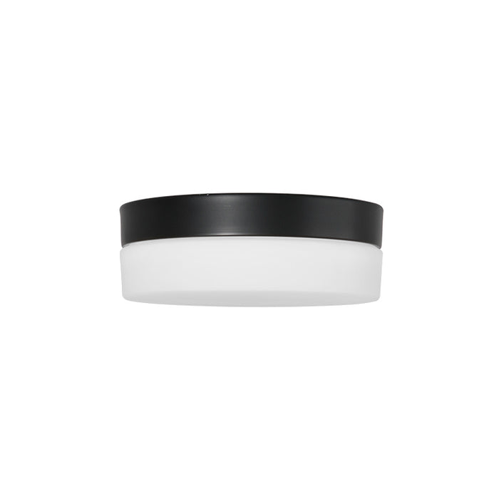 Steinhauer Plafondlamp Ikaro Ø 18 cm IP44 zwart