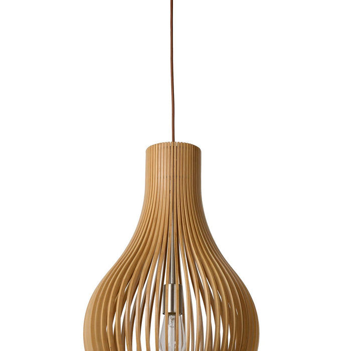 Lucide BODO Hanglamp - Licht hout