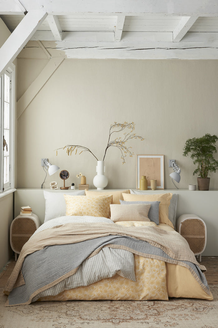 Vandyck - Dekbedovertrek PURE 40 Light Honey 200x220 cm (linnen|katoen