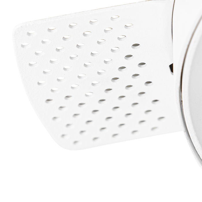 QAZQA Moderne inbouwspot wit GU10 AR111 rond trimless - Oneon