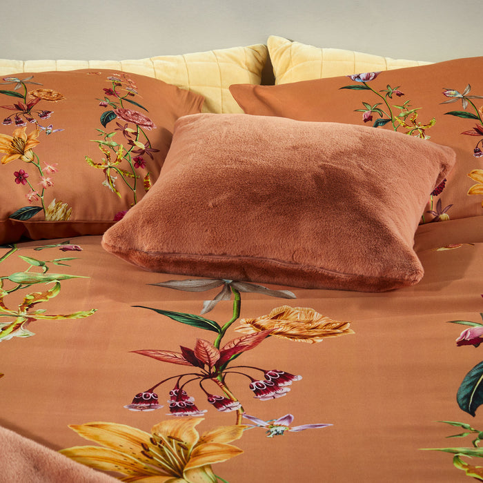 Essenza Feda Dekbedovertrek Bright terra 240 x 220 cm