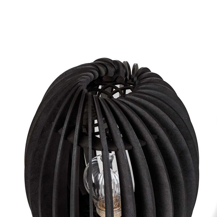 Blij Design  Tafellamp Swan Ø 21 cm zwart