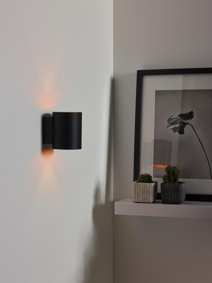 Lucide XERA Wandlamp - Zwart