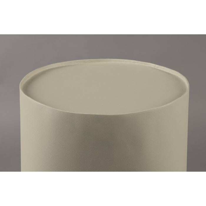 Dutchbone Sai Bijzettafel Rond 30 cm Metaal Zand| Beige