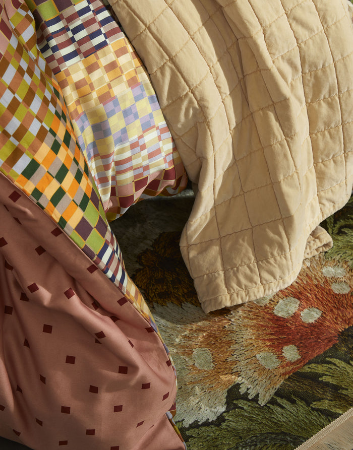 Essenza Stach Dekbedovertrek Antique pink 240 x 220 cm