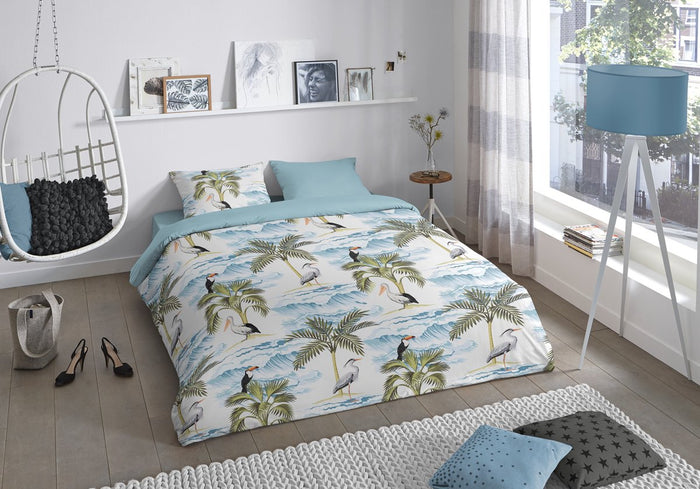 Good Morning Dekbedovertrek WAVES 200x200|220 cm