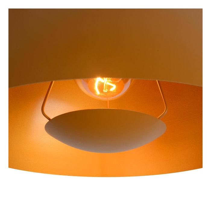 Lucide SIEMON Hanglamp - Okergeel