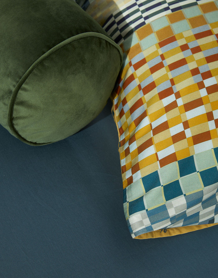 Essenza Stach Dekbedovertrek Autumn yellow 140 x 220 cm