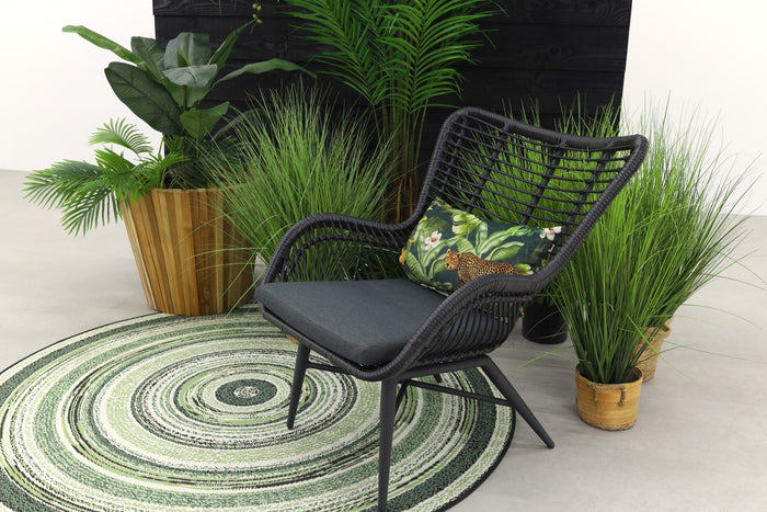 VDG Jasmine loungestoel - Black