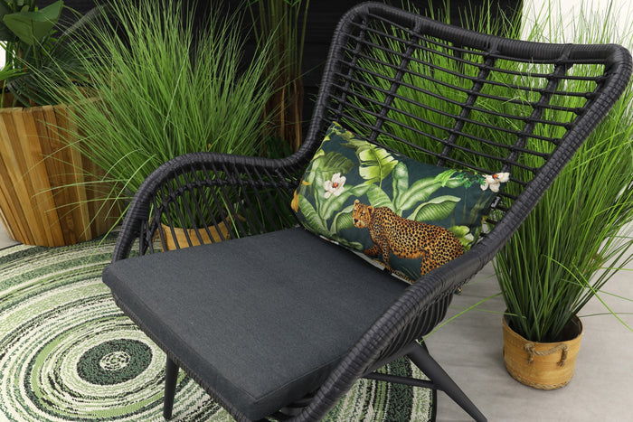 VDG Jasmine loungestoel - Black