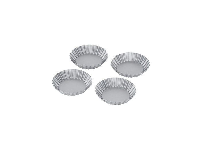 Berndes - Mini Taartvormen, Set van 4 Stuks,  11 cm - Berndes | B.Gree