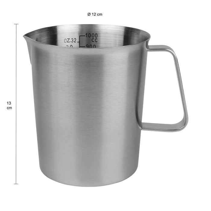 Krumble Maatbeker RVS - 1000 ml