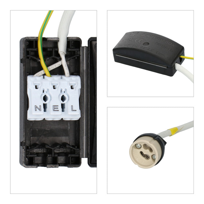 Hofronic 6x Bari - LED Inbouwspots Badkamer IP65 Zilver