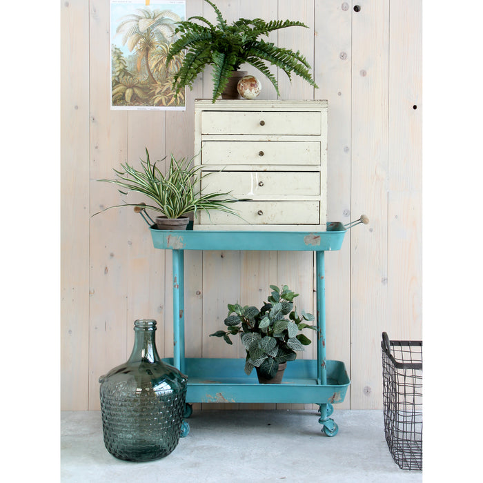 Mica Decorations Boston Varen Kunstplant - H35 x Ø45 cm - Groen