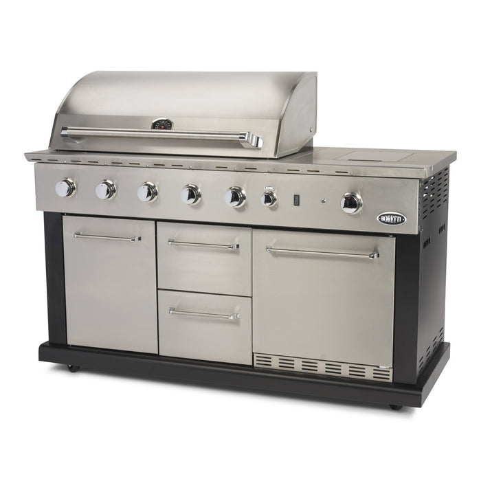 Boretti Luciano Buitenkeuken Incl. Koelkast B 152 x D 67 cm