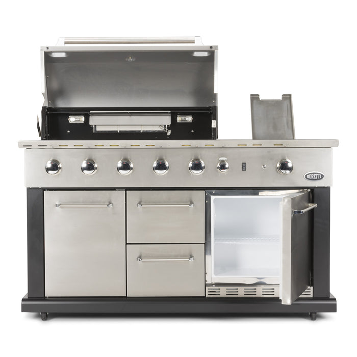 Boretti Luciano Buitenkeuken Incl. Koelkast B 152 x D 67 cm