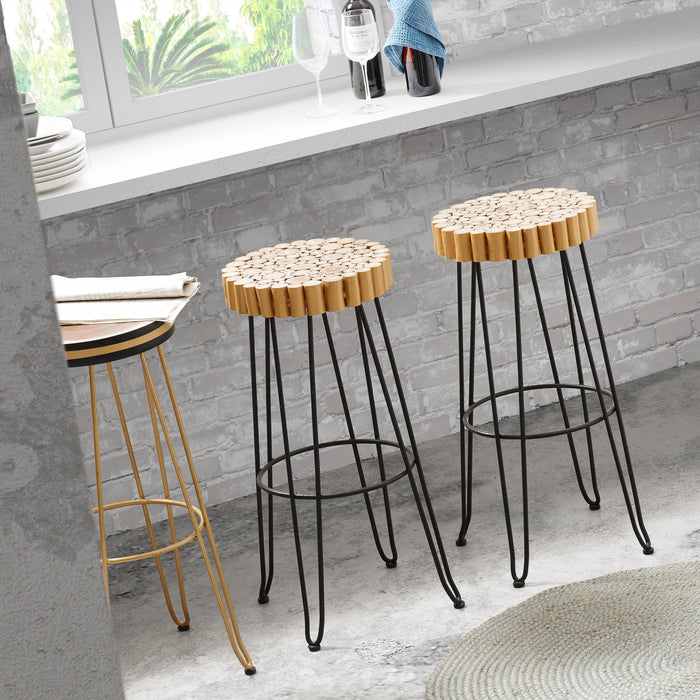 Kave Home Doc Vloerkleed Blauw