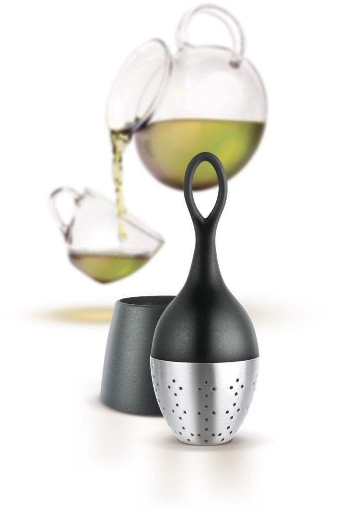 Thee ei Floatea Zwart - AdHoc