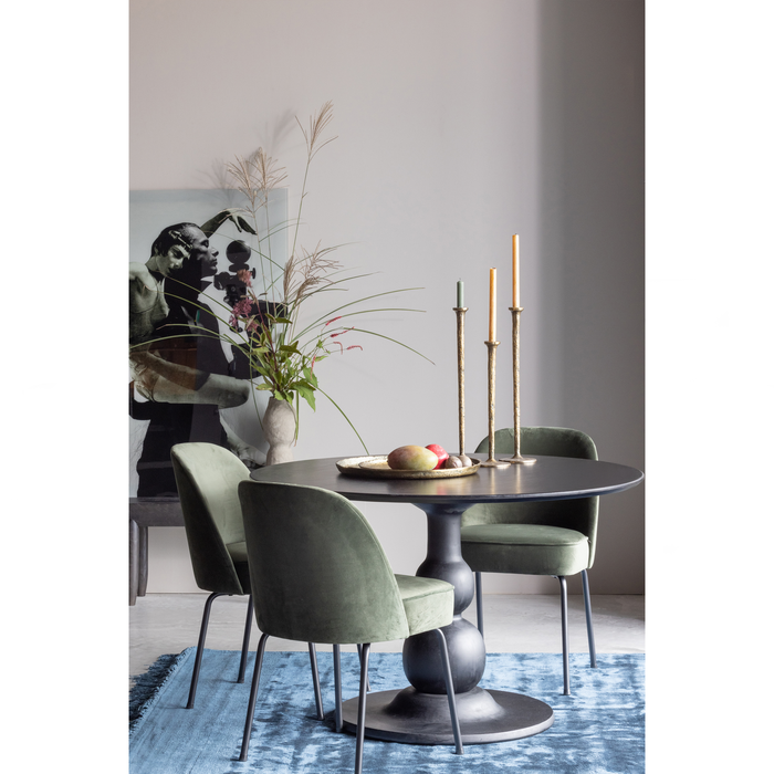 WOOOD Serving Plate Dienblad - Metaal - Antique Brass - Set van 2