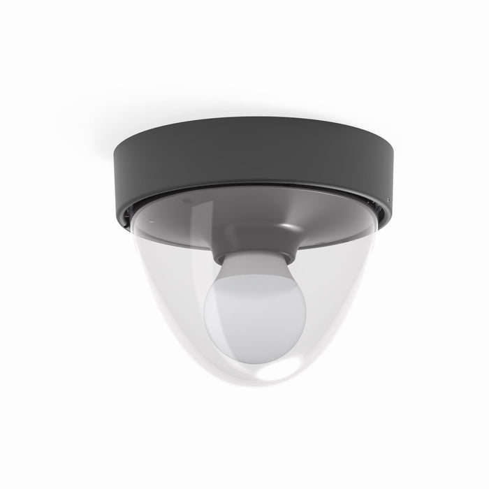 Nowodvorski Buitenlamp Nook Ø 18 cm zwart