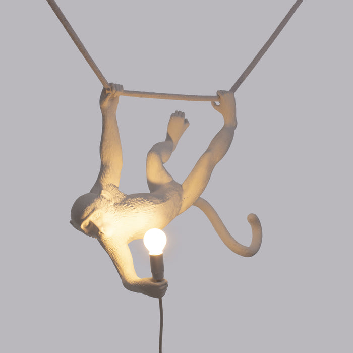 Seletti Monkey Lampresin Aan Touw