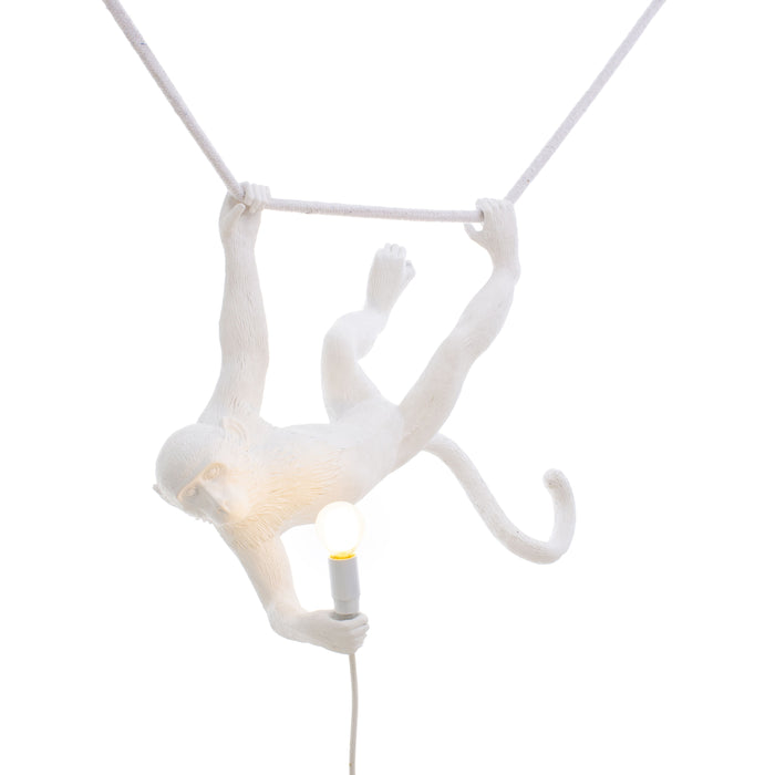 Seletti Monkey Lampresin Aan Touw