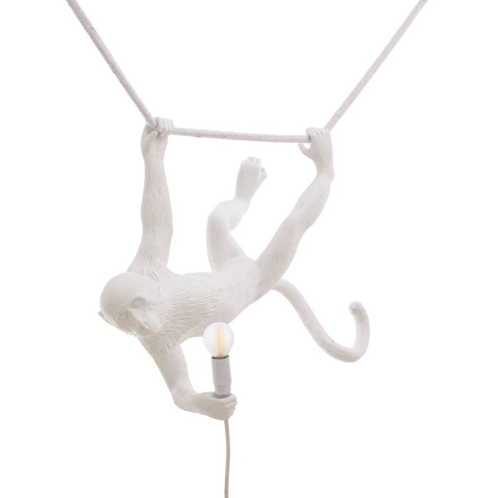 Seletti Monkey Lampresin Aan Touw