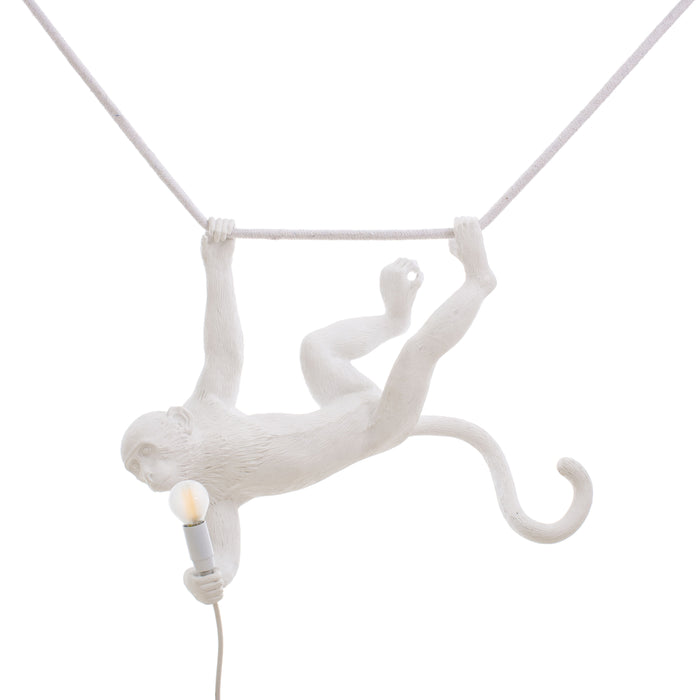 Seletti Monkey Lampresin Aan Touw