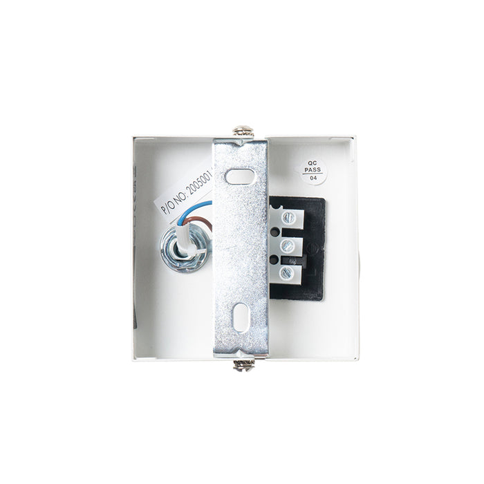 QAZQA Moderne spot wit verstelbaar vierkant - Jeana