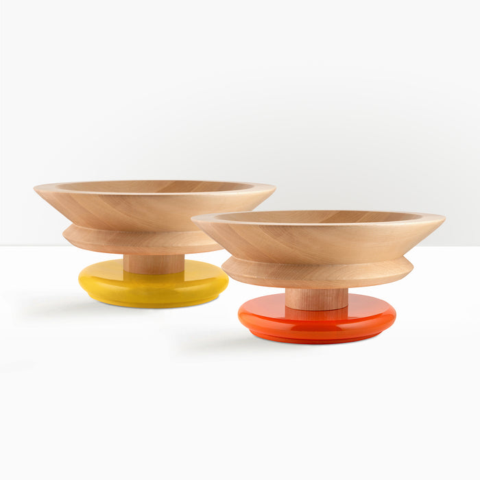 Allessi Centre-piece Schaal - Geel