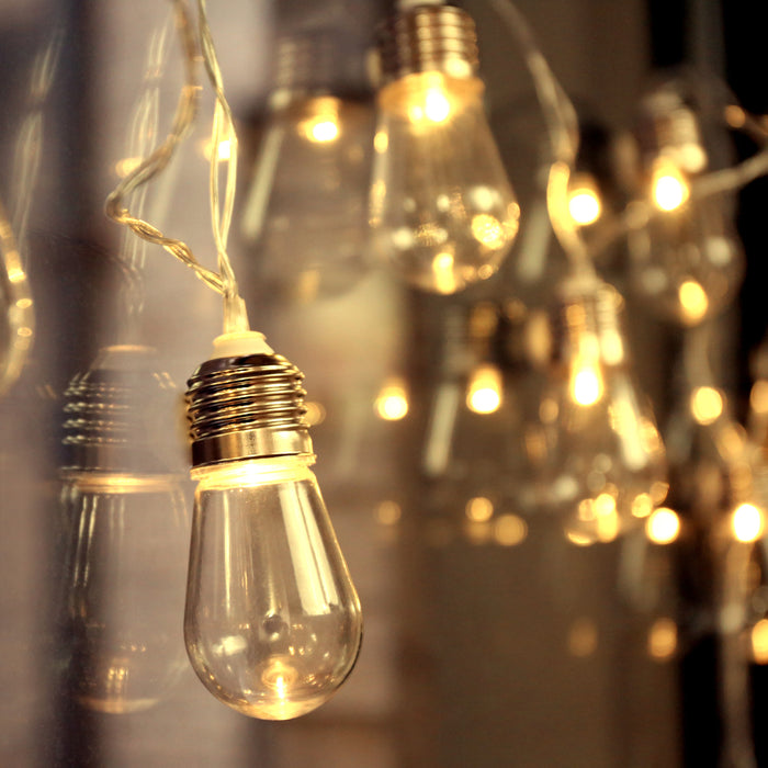 Kikkerland Edison Bulb Partysnoer 2,5m/10 lampjes