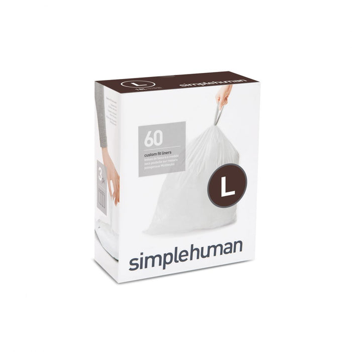 Simplehuman Code L Doos Afvalzakken 18 Liter - 60 zakken