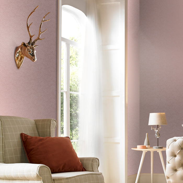 Graham & Brown - Vliesbehang - Chevron Pink - 10mx53cm