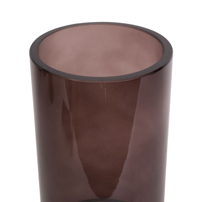 present time Blush Vaas Large - Chocolade bruin
