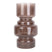 present time Courtly Vaas Medium - Chocolade bruin