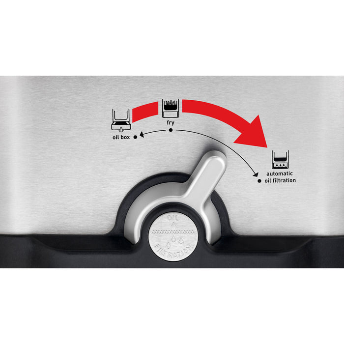 Tefal FR8040 Oleoclean Pro Inox & Design Friteuse
