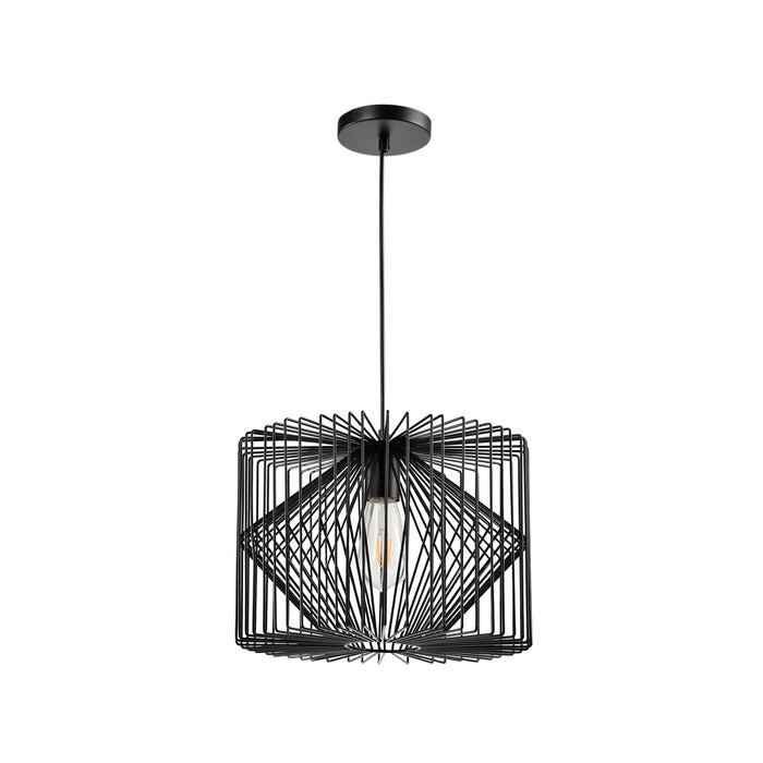 QUVIO Hanglamp metaal - QUV5048L-BLACK