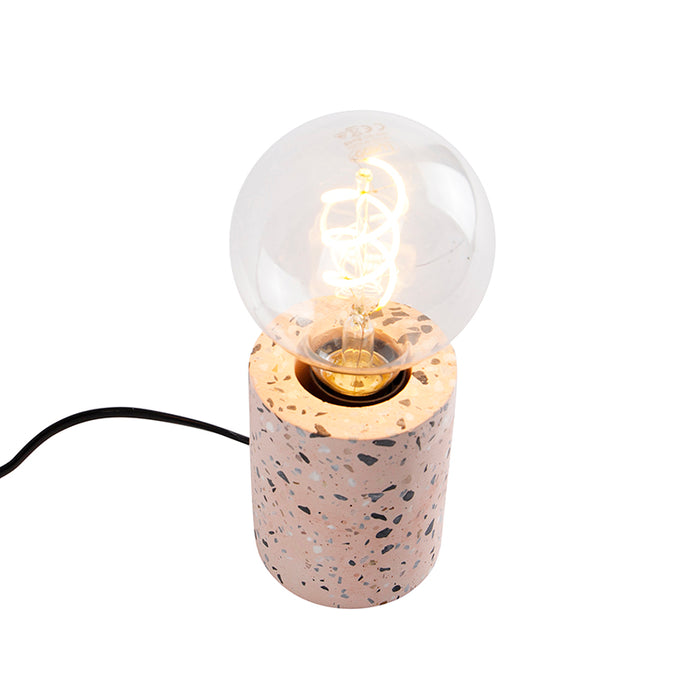 QAZQA Design tafellamp roze graniet - Baranda