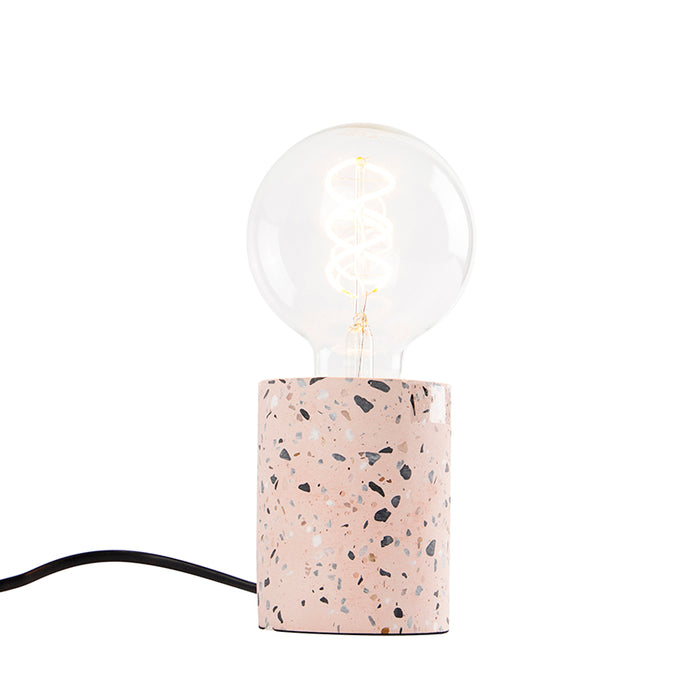 QAZQA Design tafellamp roze graniet - Baranda