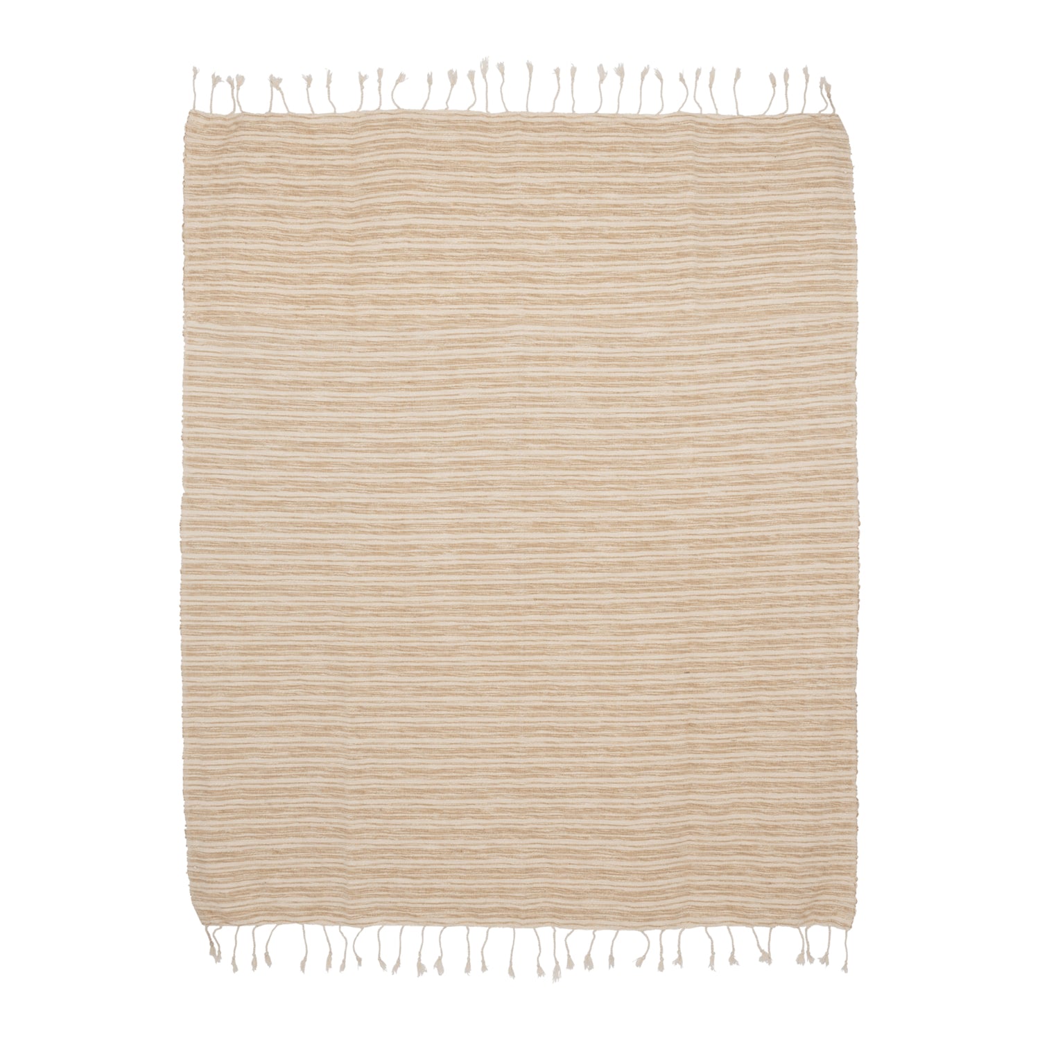 Urban Nature Culture Irregular Stripe Plaid - Praire Sand/Wit