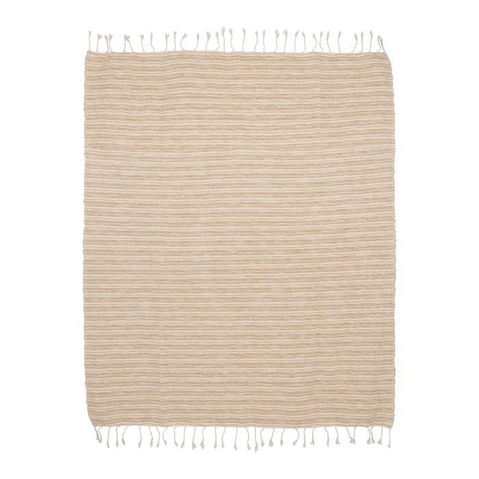 Urban Nature Culture Irregular Stripe Plaid - Praire Sand/Wit