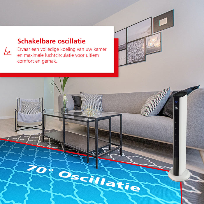 Solis Easy Breezy 757 Toren Ventilator met Afstandsbediening - 91 cm