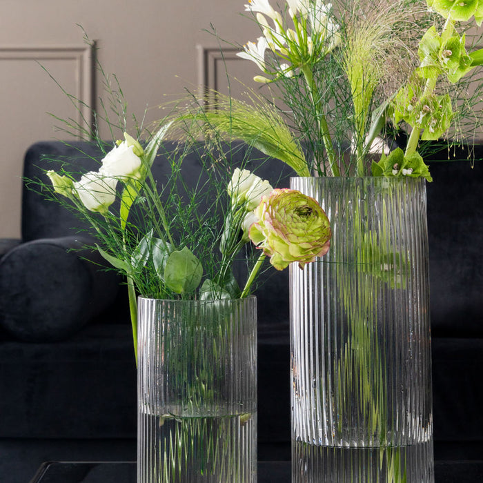 present time Allure Straight Vaas Large - Donkergrijs