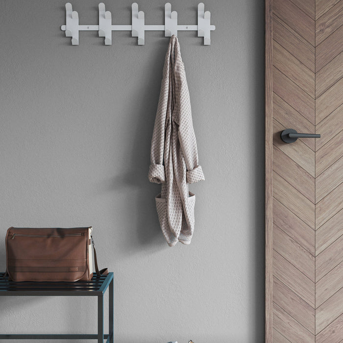 Gorillz Wandkapstok Origami - Wandkapstok - 20 haken - Wit