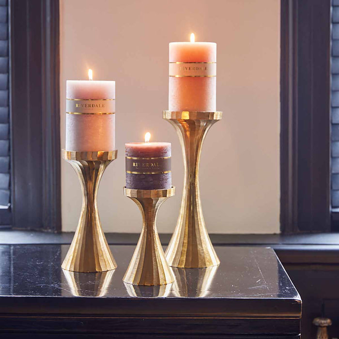 Riverdale - Kandelaar Lue - H32cm - goud - Goud