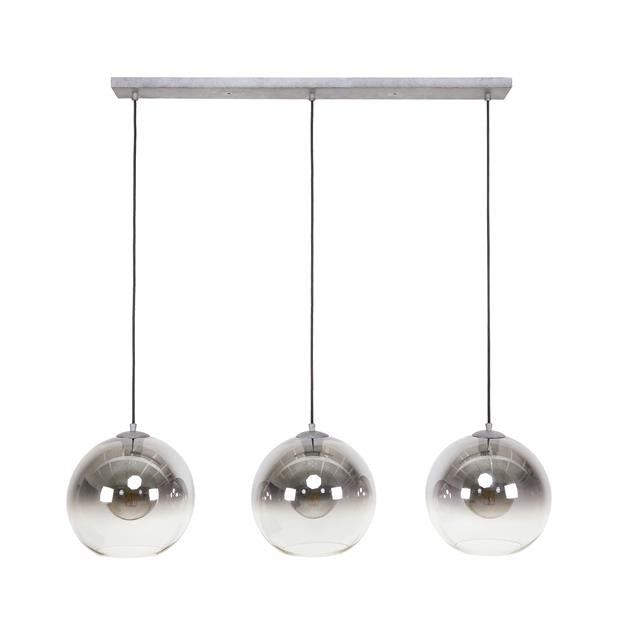 Hoyz - Hanglamp Bubble Shaded - 3 Lampen - Industrieel