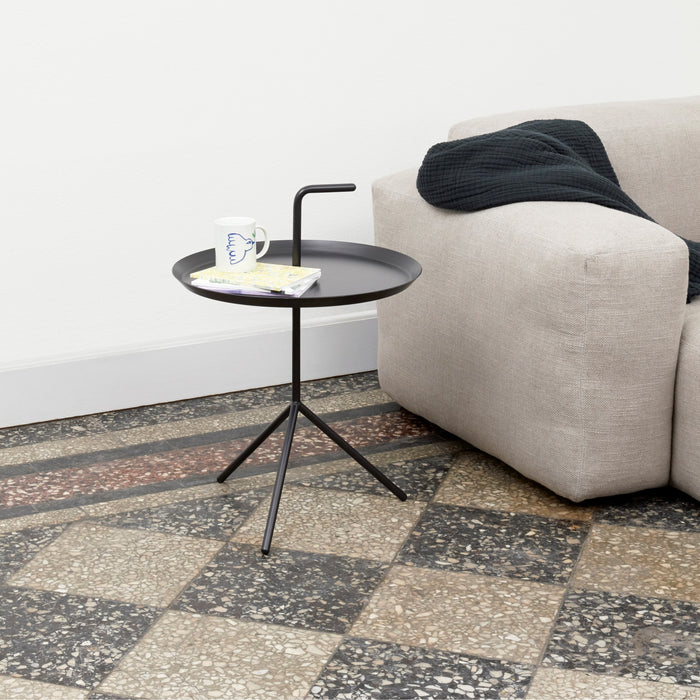 HAY DLM Bijzettafel XL - Ø 48 cm - Zwart