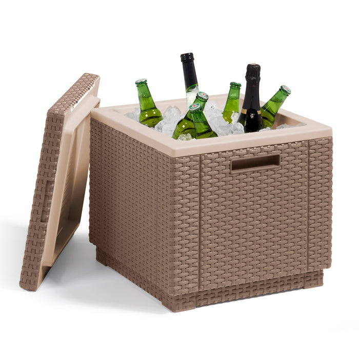 Allibert Ice Cube Koelbox & Bijzettafel