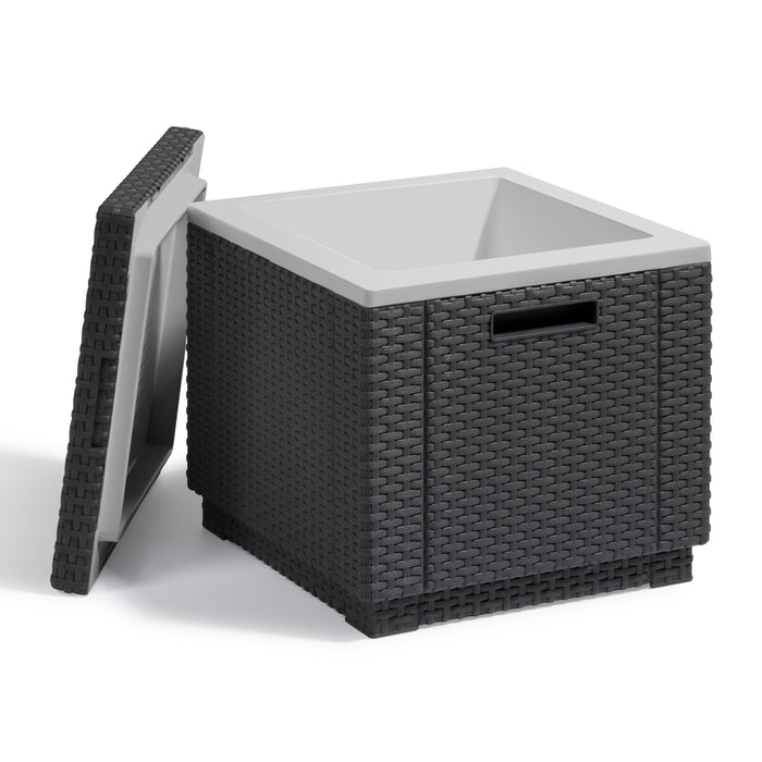 Allibert Ice Cube Koelbox & Bijzettafel